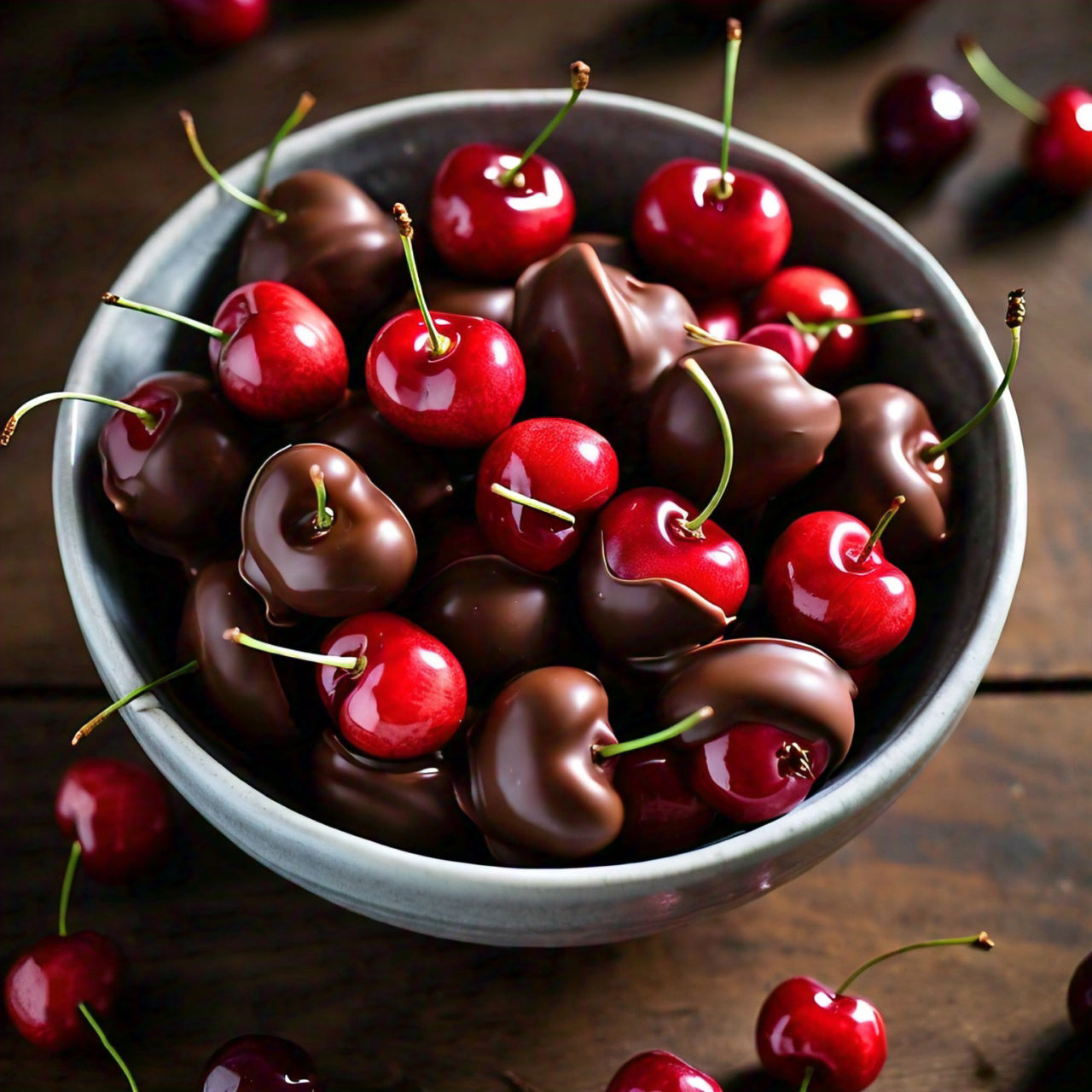 Gourmet Milk Chocolate Panned Cherries
