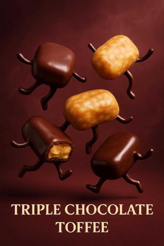 Triple Chocolate Toffee