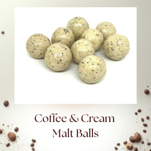 Coffee & Cream Malt Balls