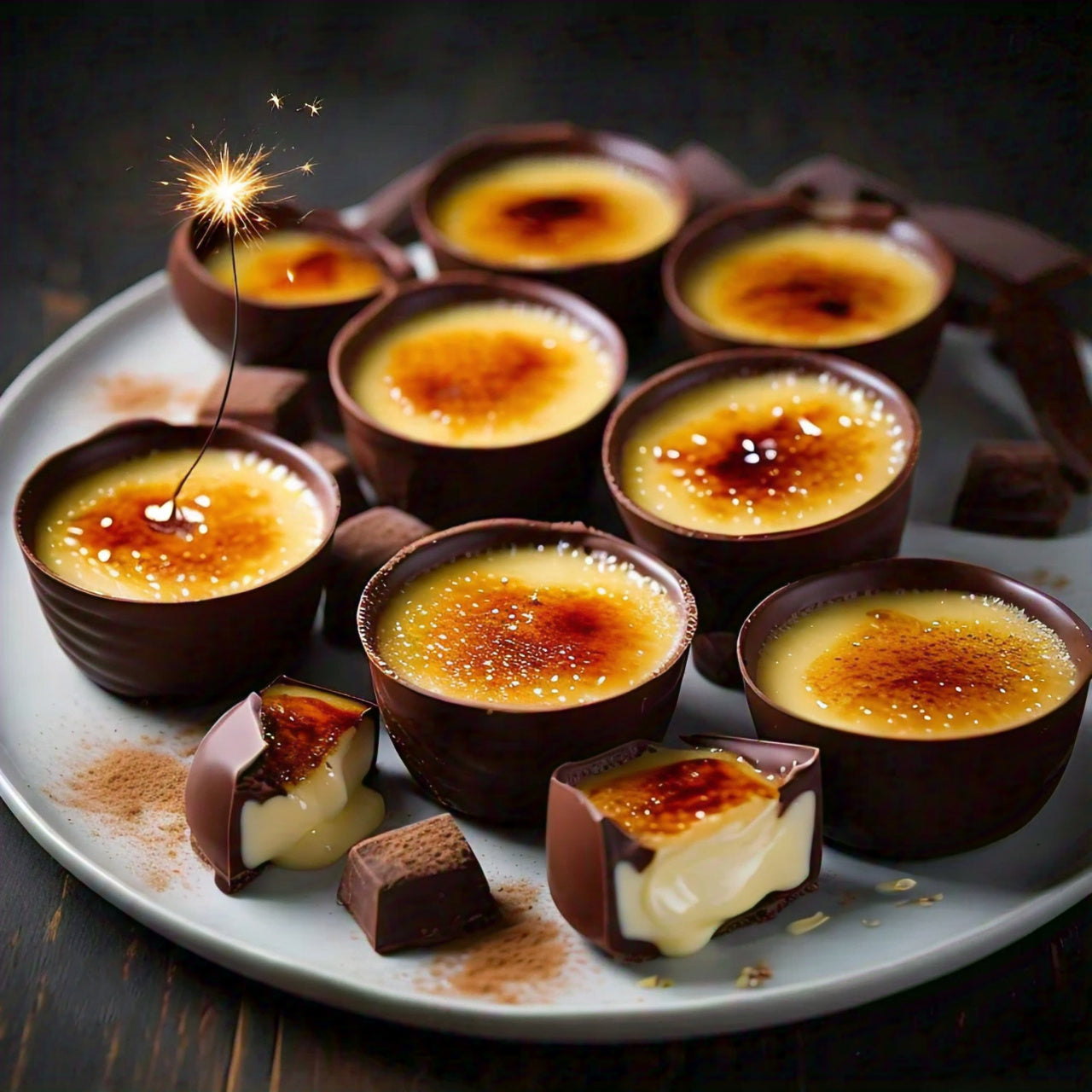 Gourmet Crème Brulee Cordials