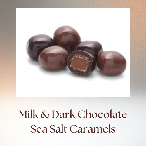 Milk & Dark Chocolate Sea Salt Caramels