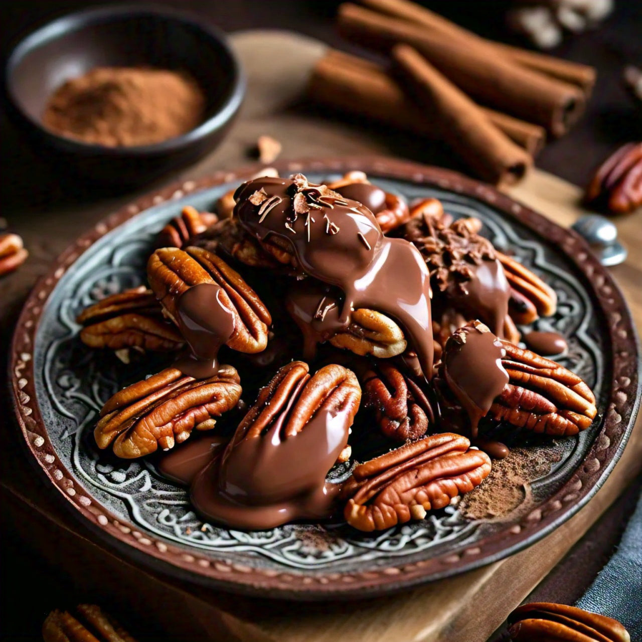 Cinnamon Butter Pecans